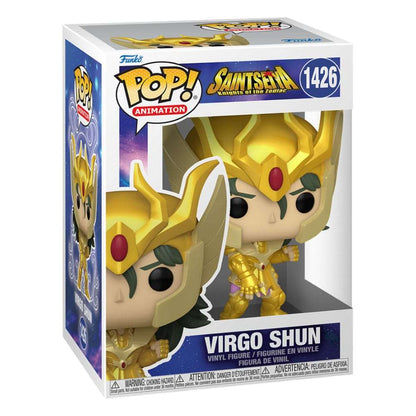 Funko POP! Saint Seiya: Knights of the Zodiac - Virgo Shun in Gold Suit Pop! Vinyl Figure by LAB7 Malta