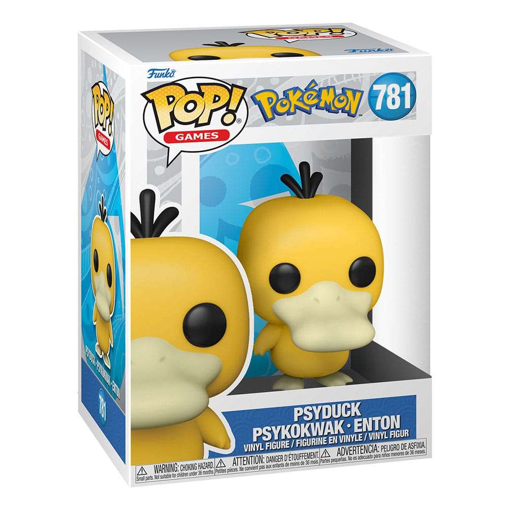 Funko POP! Pokemon POP! Games Vinyl Figure Psyduck (EMEA) 9 cm by LAB7 Malta