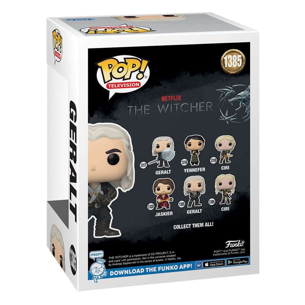 Funko POP! The Witcher (2019) - Geralt with Sword Pop! Vinyl Figure by LAB7 Malta