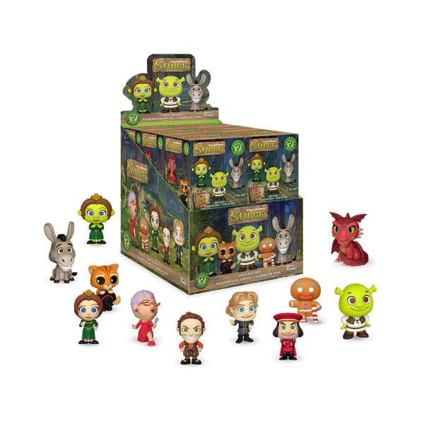 Shrek Mystery Mini Figures 30th Anniversary 5 cm Display Box