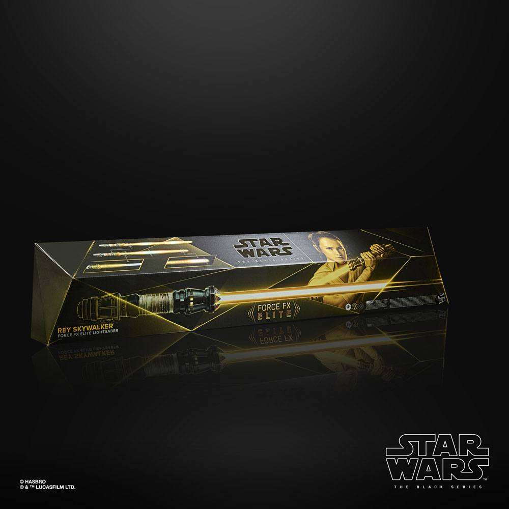 Hasbro Star Wars Episode IX Black Series Replica 1/1 Force FX Elite Lightsaber Rey Skywalker