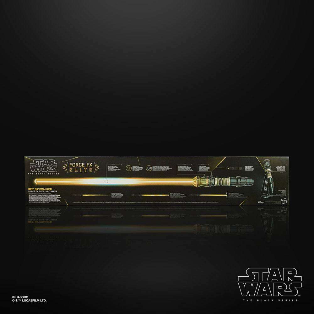 Hasbro Star Wars Episode IX Black Series Replica 1/1 Force FX Elite Lightsaber Rey Skywalker