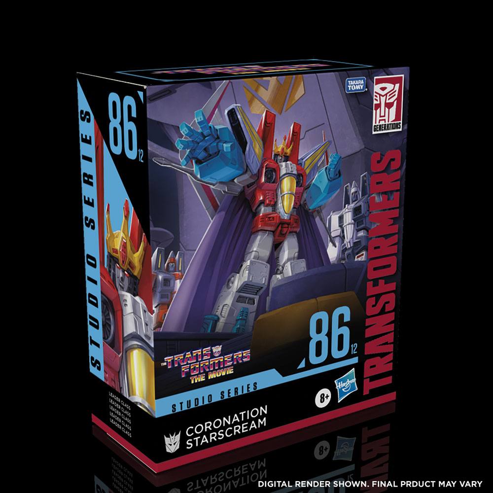 Hasbro Transformers Movie 1986 Studio Series Leader Class Action Figure 2022 Coronation Starscream 22 cm by LAB7 Malta