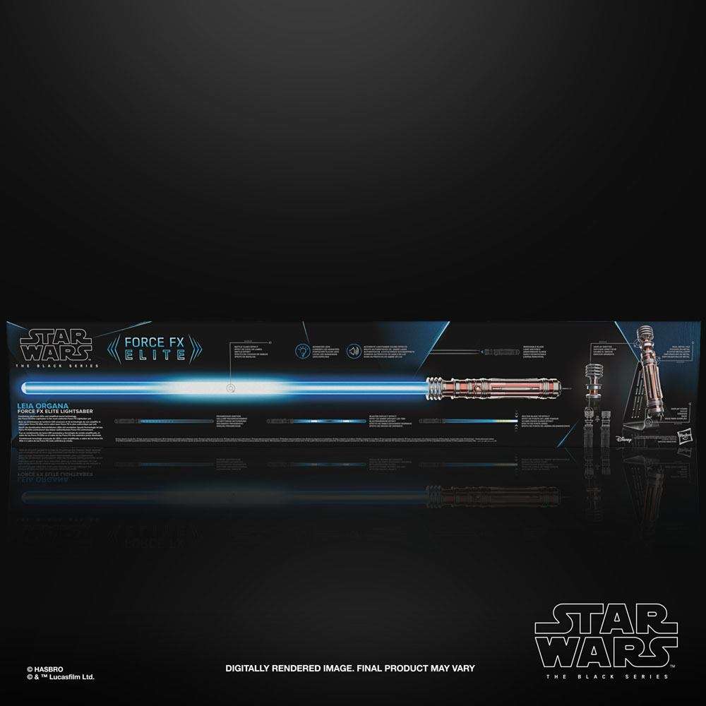 Hasbro Star Wars Episode IX Black Series Replica 1/1 Force FX Elite Lightsaber Leia Organa by LAB7 Malta