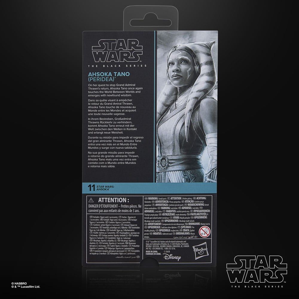 Habro Star Wars The Mandalorian Black Series Ahsoka Tano Peridea Figure 15cm