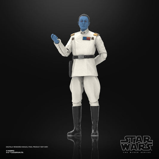 Hasbro Star Wars Ahsoka Black Series Grand Admiral Thrawn Figure 15cm