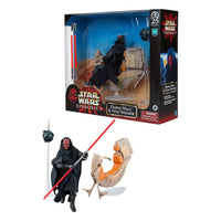 Hasbro Star Wars Black Series Darth Maul & Sith Speeder 25th Anniversary Set