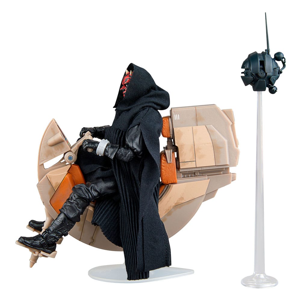 Hasbro Star Wars Black Series Darth Maul & Sith Speeder 25th Anniversary Set