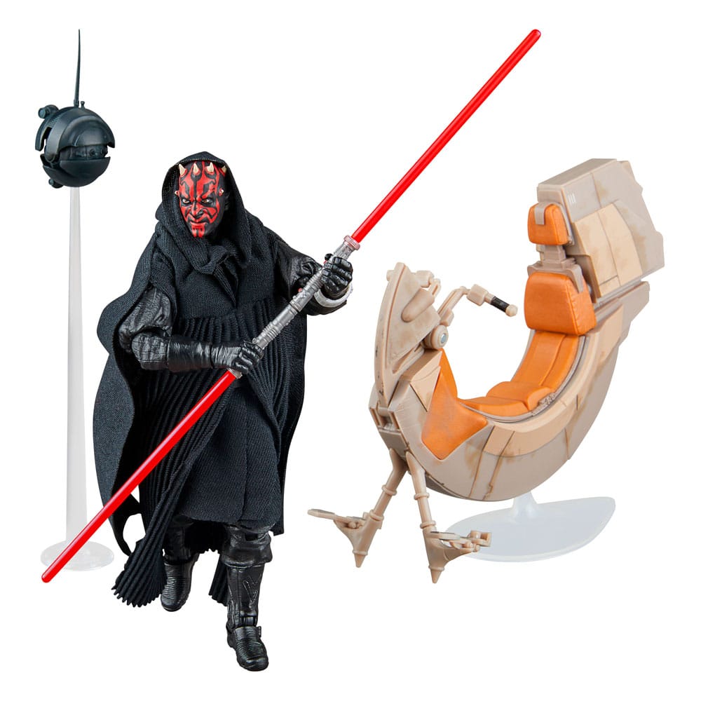 Hasbro Star Wars Black Series Darth Maul & Sith Speeder 25th Anniversary Set