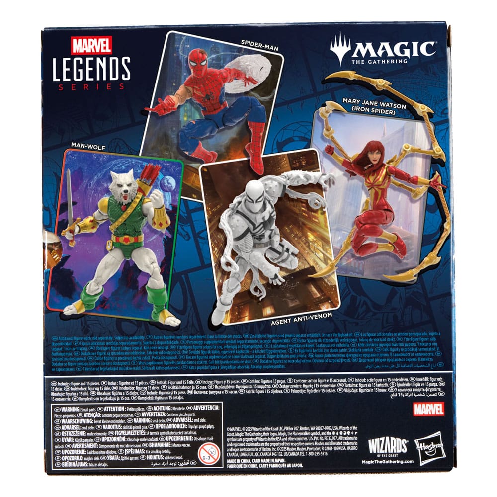 Hasbro Marvel Legends MTG Agent Anti-Venom Action Figure & Exclusive Foil Card 15cm