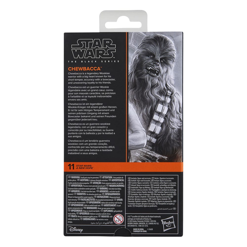 Hasbro Star Wars Black Series A New Hope Chewbacca Action Figure 15cm