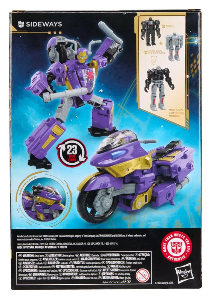 Hasbro Transformers Age of the Primes Voyager Class Sideways Action Figure (14.5cm)