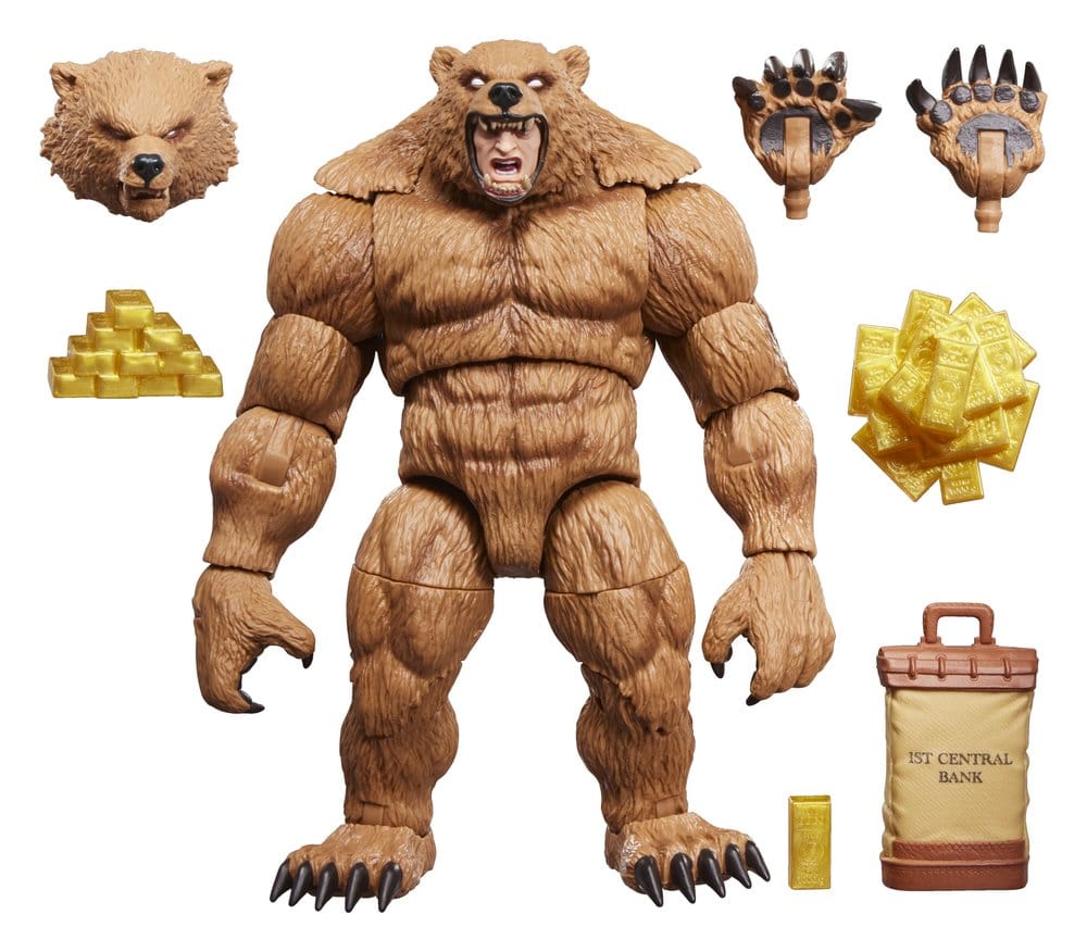 Hasbro The Amazing Spider-Man Marvel Legends – Marvel's Grizzly Action Figure 15cm