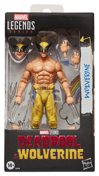 Hasbro Marvel Legends Deadpool & Wolverine Bare-Chested Wolverine Action Figure 15cm