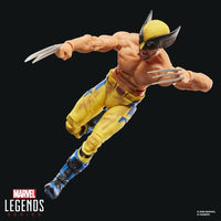Hasbro Marvel Legends Deadpool & Wolverine Bare-Chested Wolverine Action Figure 15cm
