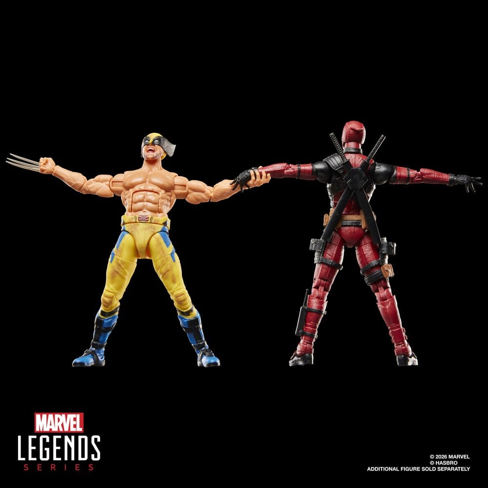 Hasbro Marvel Legends Deadpool & Wolverine Bare-Chested Wolverine Action Figure 15cm