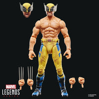 Hasbro Marvel Legends Deadpool & Wolverine Bare-Chested Wolverine Action Figure 15cm
