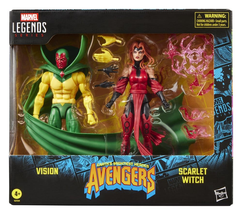 Hasbro Marvel Legends Avengers – Vision & Scarlet Witch Action Figure 2-Pack (15cm)