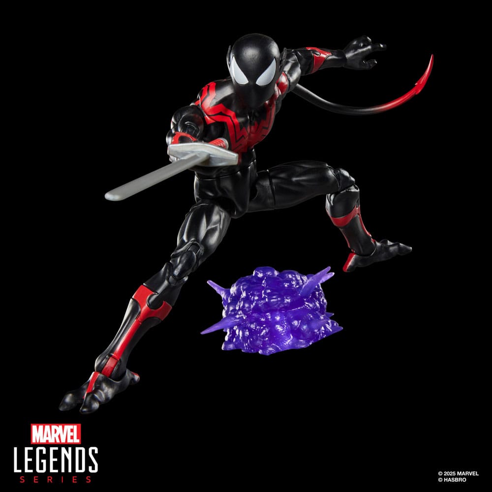 Hasbro Marvel Legends Retro Uncanny Spider-Man Nightcrawler Action Figure 15cm