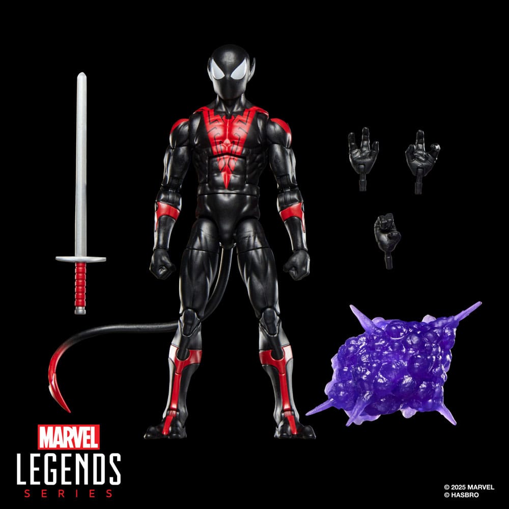 Hasbro Marvel Legends Retro Uncanny Spider-Man Nightcrawler Action Figure 15cm