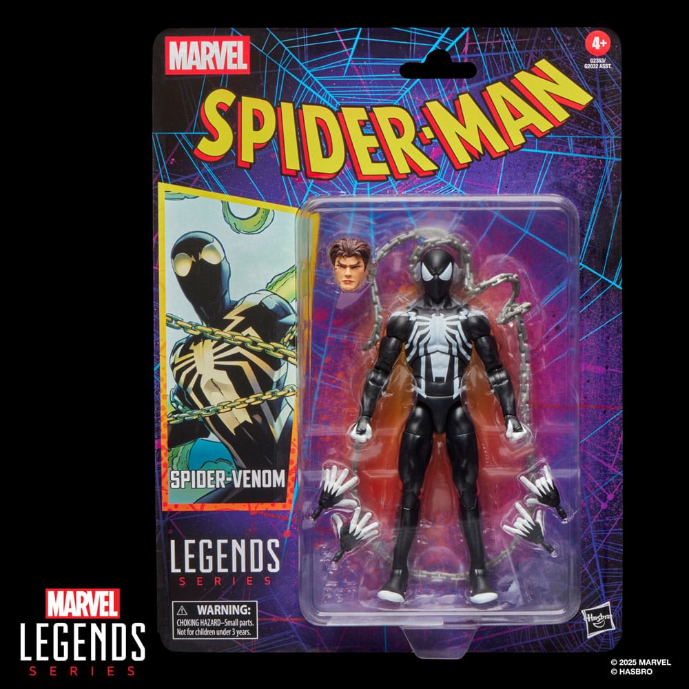 Hasbro Spider-Man Marvel Legends Retro – Spider-Venom Action Figure 15cm