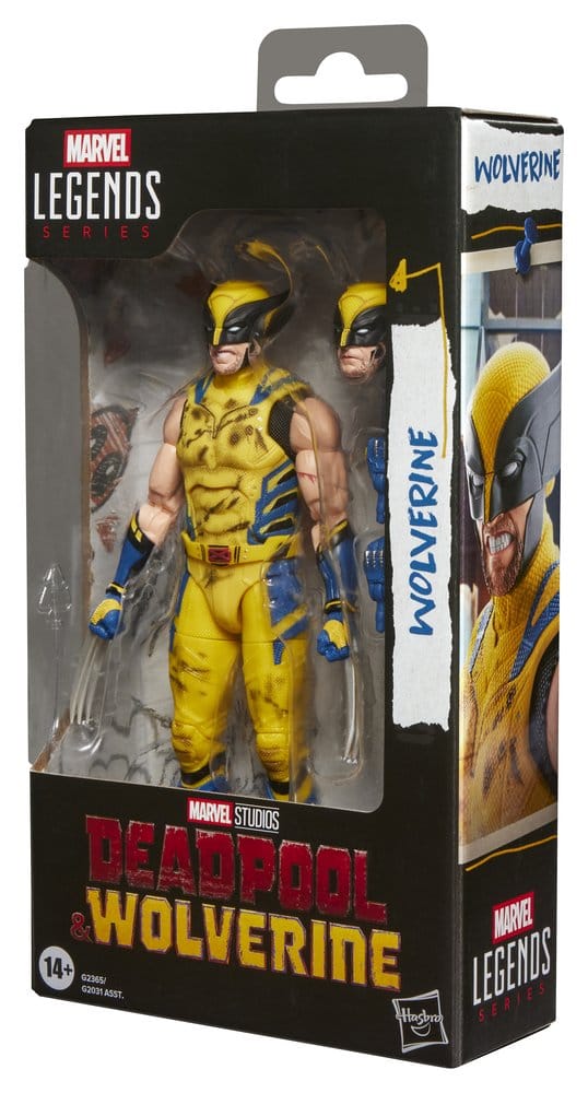 Hasbro Deadpool & Wolverine Marvel Legends – Wolverine Action Figure 15cm