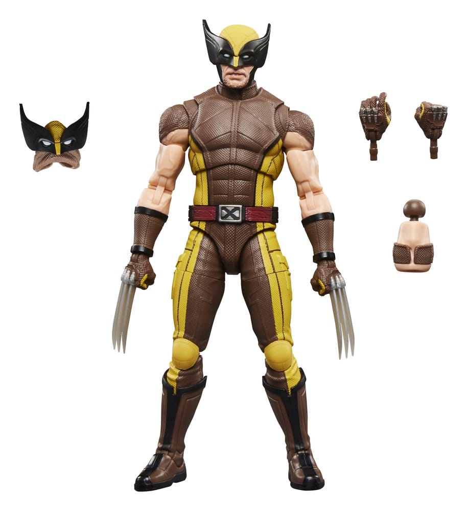 Hasbro Deadpool & Wolverine (2024) Marvel Legends Wolverine (Brown Suit) Action Figure (15cm)