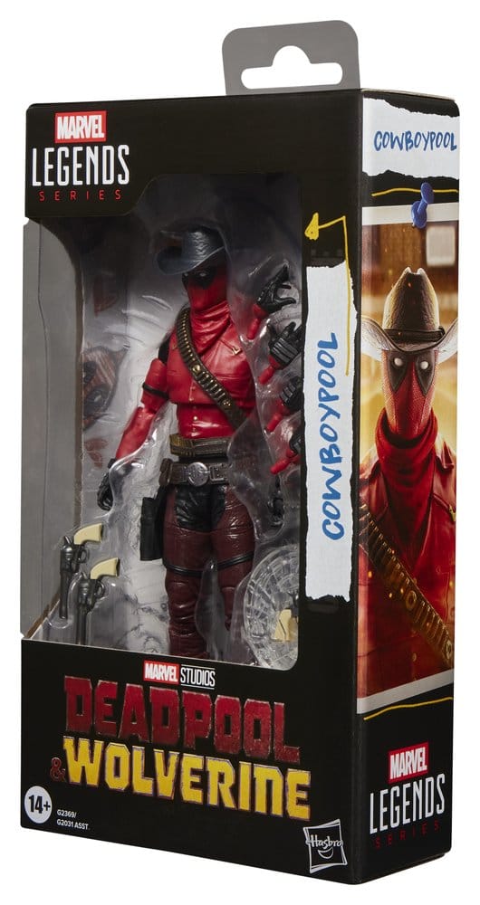 Hasbro Marvel Legends Deadpool & Wolverine Cowboypool Action Figure 15cm