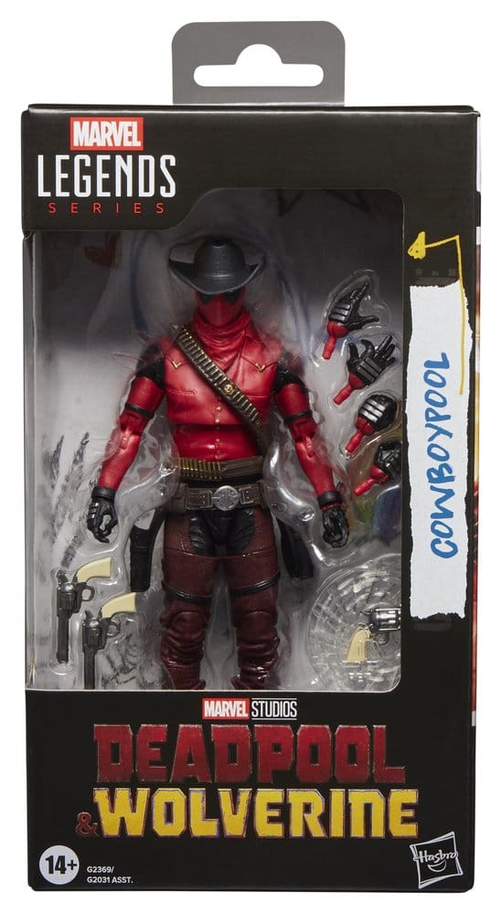 Hasbro Marvel Legends Deadpool & Wolverine Cowboypool Action Figure 15cm