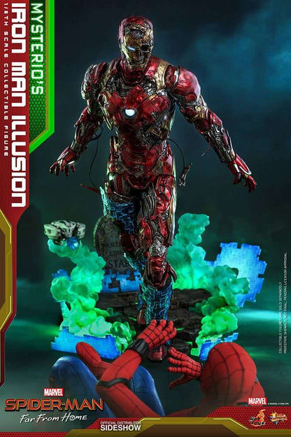 Hot Toys Spider-Man: Far From Home MMS PVC Action Figure 1/6 Mysterio's Iron Man Illusion 32 cm by LAB7 Malta