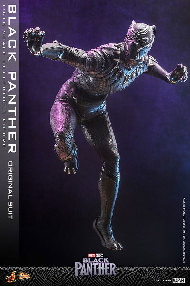 Hot Toys Black Panther Movie Masterpiece Action Figure 1/6 Black Panther (Original Suit) 31 cm by LAB7 Malta