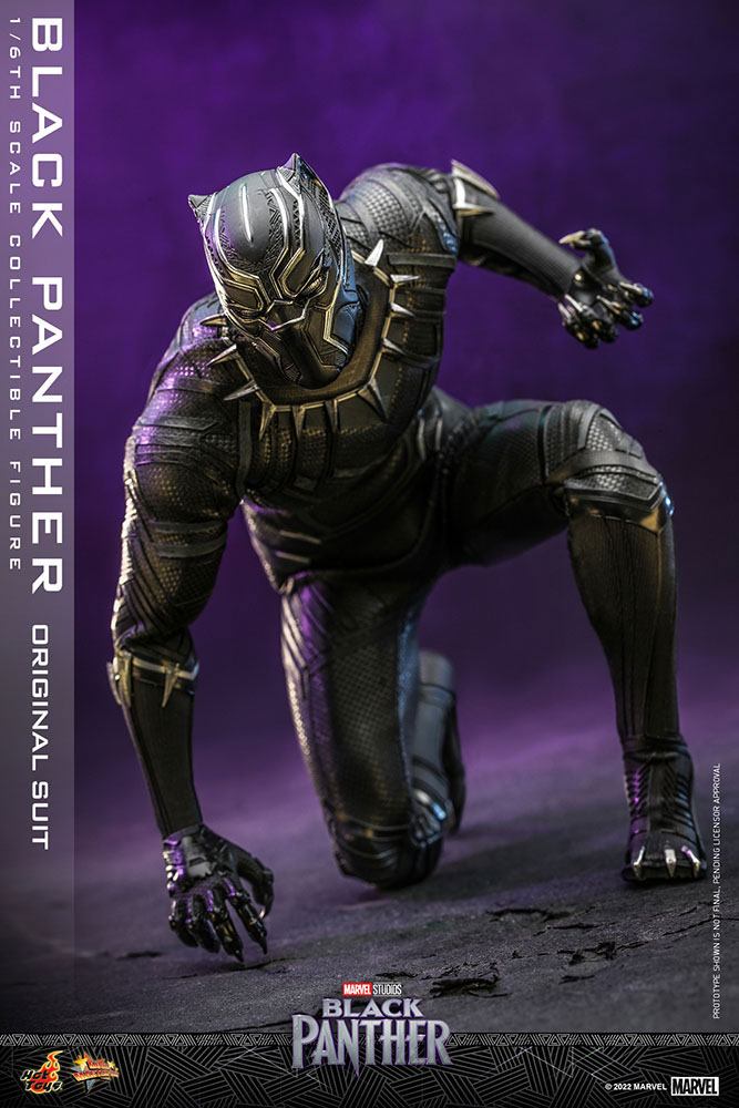 Hot Toys Black Panther Movie Masterpiece Action Figure 1/6 Black Panther (Original Suit) 31 cm by LAB7 Malta