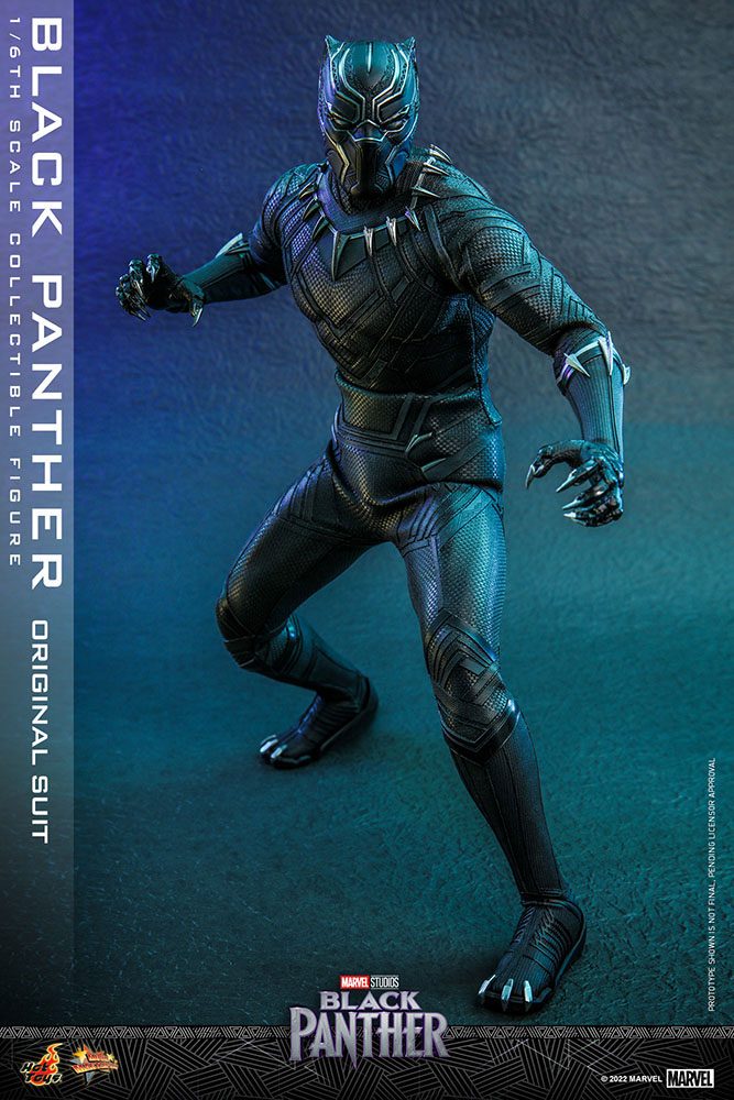 Hot Toys Black Panther Movie Masterpiece Action Figure 1/6 Black Panther (Original Suit) 31 cm by LAB7 Malta