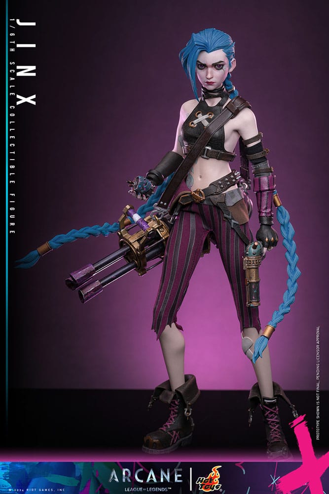 Hot Toys 1/6 Scale Jinx Figure – Arcane Season 2 Collectible