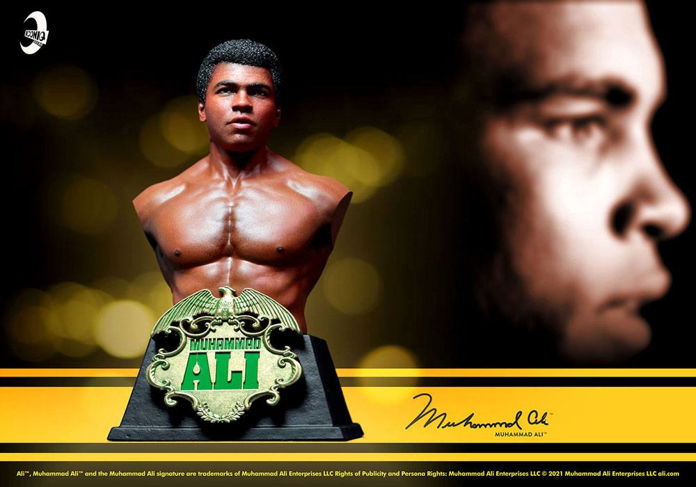 Iconiq Studios Muhammad Ali Bust 1/6 Muhammad Ali Limited Edition 16 cm by LAB7 Malta