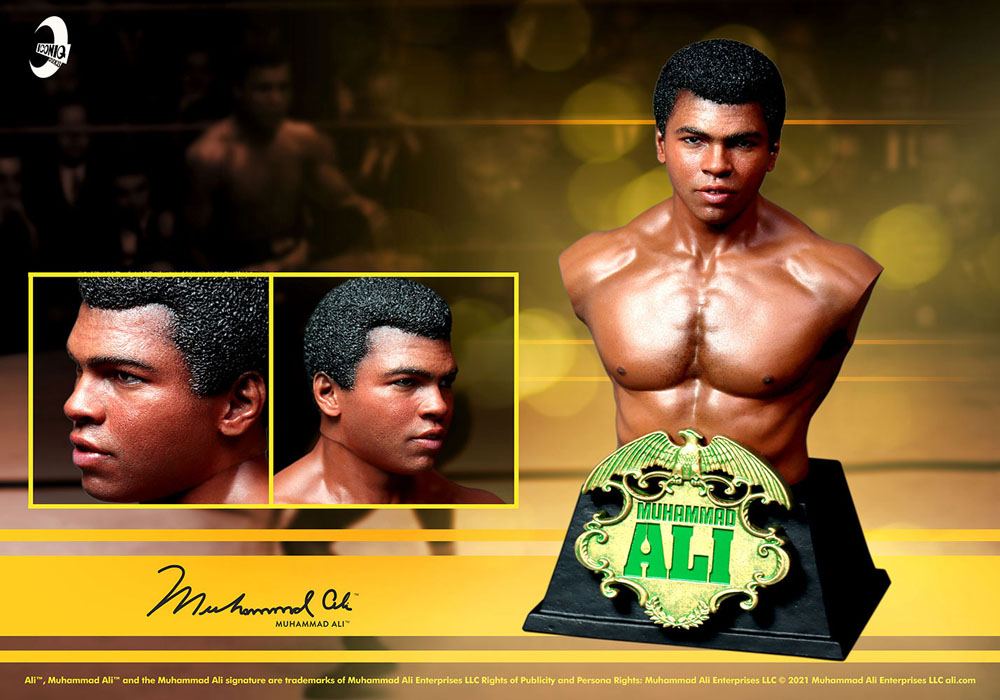 Iconiq Studios Muhammad Ali Bust 1/6 Muhammad Ali Limited Edition 16 cm by LAB7 Malta