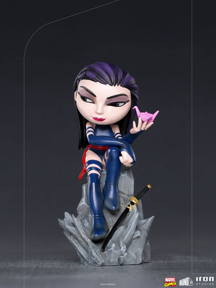 Iron Studios Marvel Comics Mini Co. Deluxe PVC Figure Psylocke (X-Men) 15 cm by LAB7 Malta