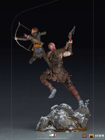 Iron Studios God of War BDS Art Scale Statue 1/10 Kratos & Atreus 34 cm by LAB7 Malta