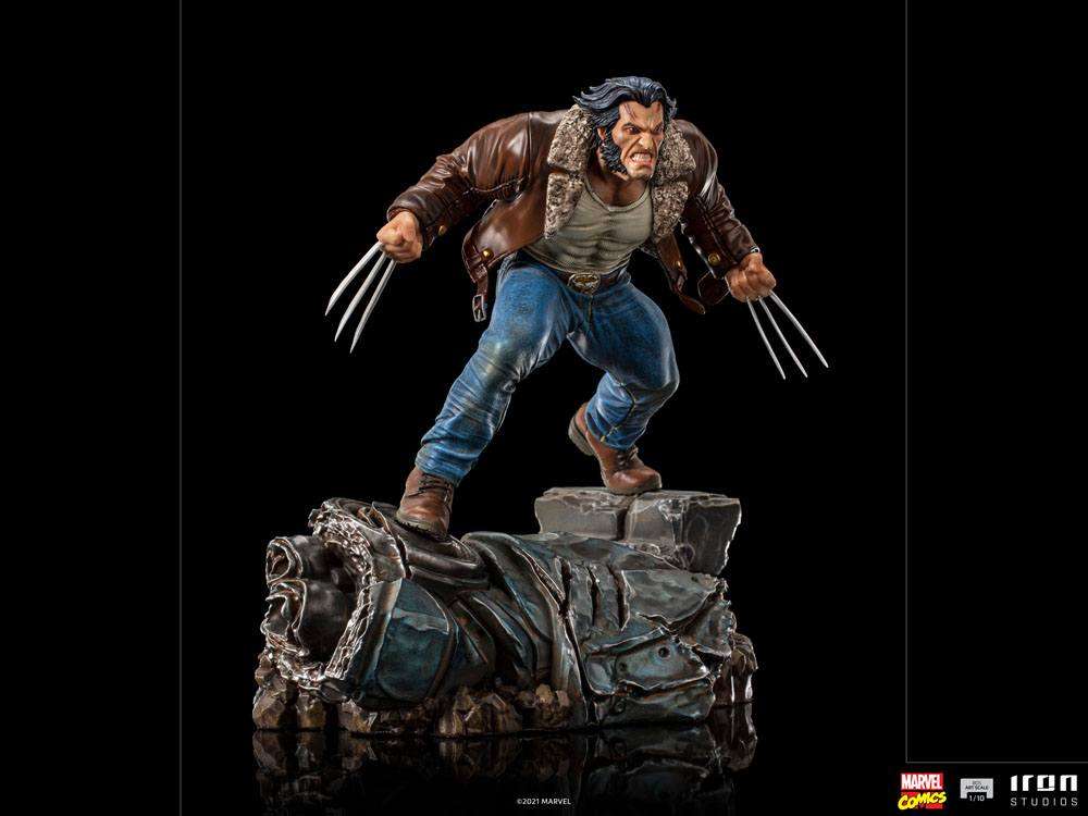 Iron Studios Marvel Comics BDS Art Scale Statue 1/10 Logan (X-Men) 20 cm by LAB7 Malta