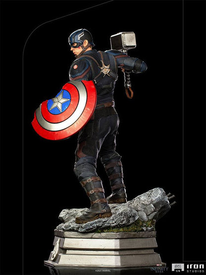 Iron Studios Avengers Infinity Saga Legacy Replica Statue 1/4 Captain America 56 cm by LAB7 Malta