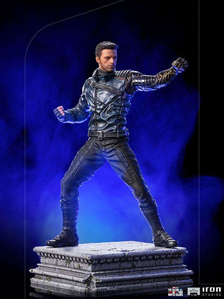 Iron Studios The Falcon and The Winter Soldier BDS Art Scale Statue 1/10 Bucky Barnes 22 cm by LAB7 Malta