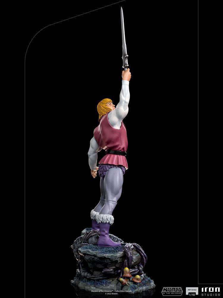 Iron Studios Masters of the Universe Art Scale Statue 1/10 Prince Adam 38 cm by LAB7 Malta