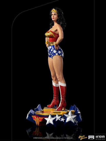 Iron Studios DC Comics Deluxe Art Scale Statue 1/10 Wonder Woman Lynda Carter 23 cm by LAB7 Malta