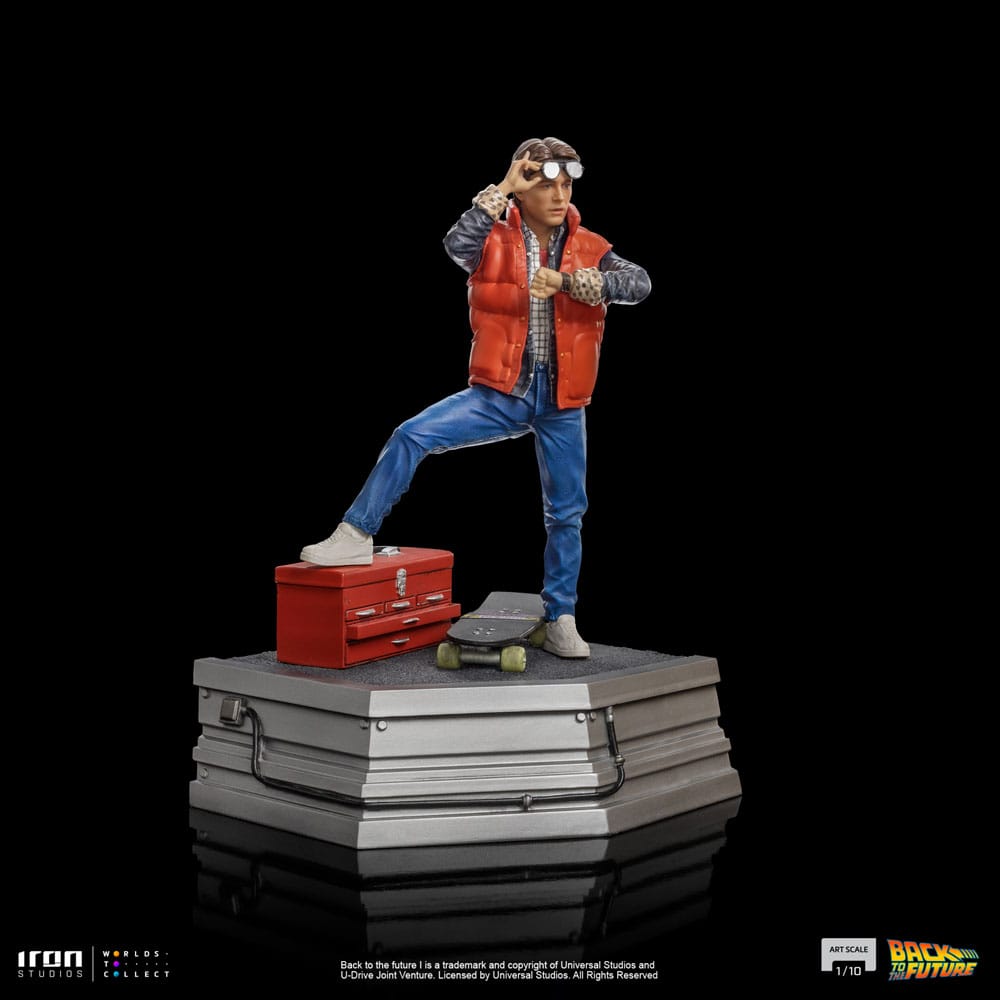 Iron Studios Back to the Future Art Scale Statue 1/10 Marty McFly 20 cm by LAB7 Malta