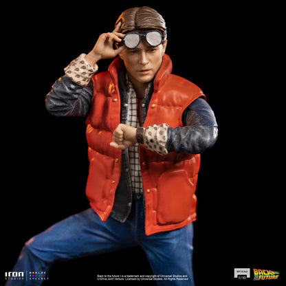 Iron Studios Back to the Future Art Scale Statue 1/10 Marty McFly 20 cm by LAB7 Malta