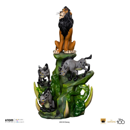 Iron Studios The Lion King Art Scale Deluxe Statue 1/10 Scar Deluxe 31 cm by LAB7 Malta