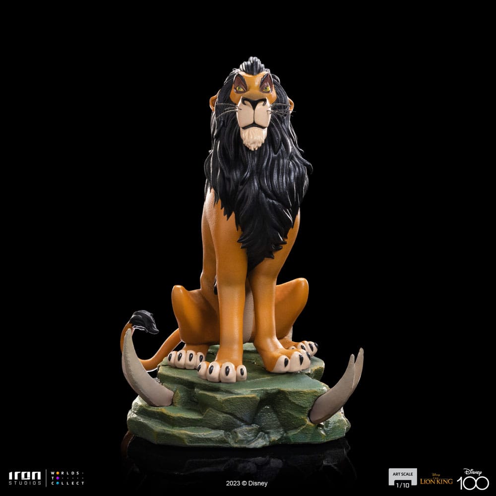 Iron Studios The Lion King Art Scale Statue 1/10 Scar Regular 16 cm by LAB7 Malta