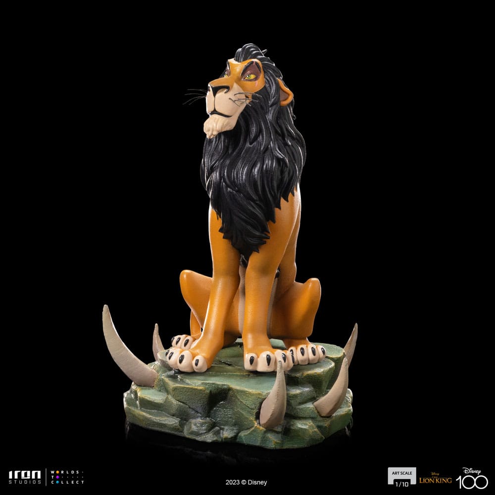 Iron Studios The Lion King Art Scale Statue 1/10 Scar Regular 16 cm by LAB7 Malta