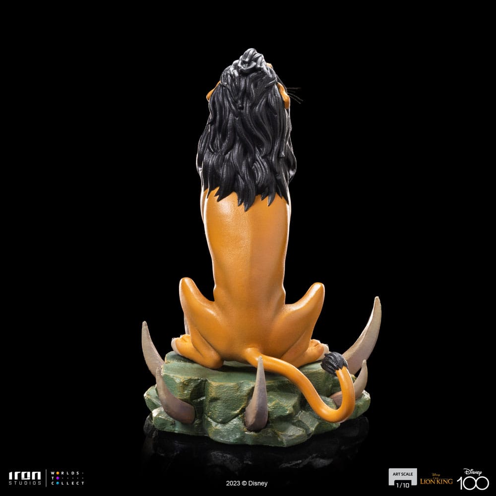 Iron Studios The Lion King Art Scale Statue 1/10 Scar Regular 16 cm by LAB7 Malta