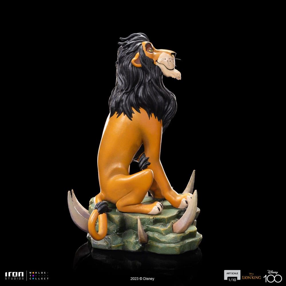 Iron Studios The Lion King Art Scale Statue 1/10 Scar Regular 16 cm by LAB7 Malta